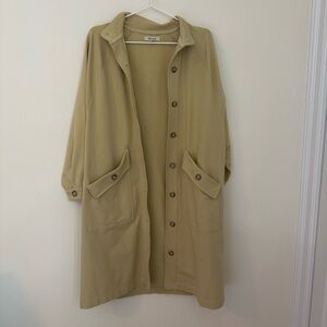 EUC - Madewell Anchor Bay Car Coat - XS